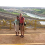 Hna Trillo & Anderson at Itaipu Dam